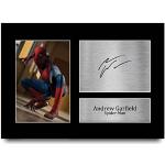 HWC Trading A4 Andrew Garfield Spider-Man Los Regalos Imprimieron La Imagen Firmada Del Autógrafo Para Los Fans De La Memorabilia De La Película