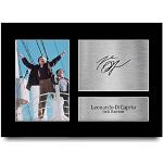 HWC Trading A4 Leonardo DiCaprio Titanic Los Regalos Imprimieron La Imagen Firmada Del Autógrafo Para Los Fans De La Memorabilia De La Película