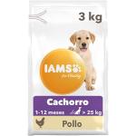 IAMS for Vitality Alimento seco para cachorros (1-12 meses) de raza grande con pollo fresco, 3 kg