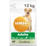IAMS for Vitality Alimento seco para perros adultos (1-6 años) de raza grande con cordero, 12 kg