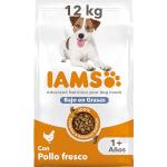 IAMS for Vitality Light in fat - Alimento seco para perros adultos y de edad avanzada (más de 1 año) con pollo fresco, 12 kg