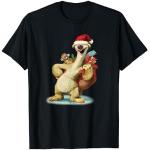 Ice Age Sid Prehistoric Santa for Christmas Holiday Camiseta