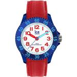 Relojes rojos de silicona de pulsera impermeables Ice Watch infantiles 