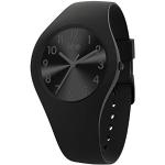 Relojes negros de silicona de pulsera impermeables Ice Watch para mujer 