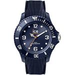 Relojes azul marino de silicona de pulsera impermeables Ice Watch para mujer 