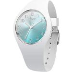 Relojes blancos de silicona de pulsera rebajados impermeables Ice Watch para mujer 