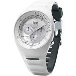 Relojes blancos de silicona de pulsera impermeables Cronógrafo Ice Watch para hombre 