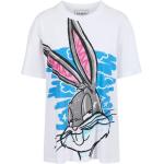 Camisetas blancas de algodón de manga corta Looney Tunes Bugs Bunny manga corta con cuello redondo informales Ice J Iceberg talla M para mujer 