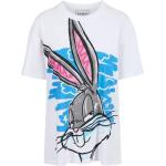 Camisetas blancas de algodón de manga corta Looney Tunes Bugs Bunny manga corta con cuello redondo informales Ice J Iceberg talla XS para mujer 