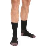 Calcetines deportivos negros de merino Icebreaker Hike talla XL para hombre 