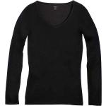 Camisetas interiores deportivas negras de merino rebajadas manga larga transpirables Icebreaker Sweetheart talla XL para mujer 