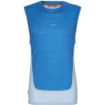 Camisetas azules de lana Tencel de tirantes  sin mangas Icebreaker talla XL para hombre 