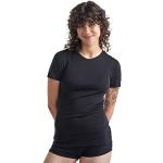 Camisetas térmicas negras Icebreaker Everyday talla XS para mujer 