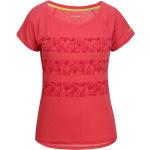 Camisetas deportivas rojas de poliester rebajadas de verano Icepeak talla L para mujer 