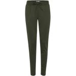 Pantalones ajustados verdes informales ICHI talla XL para mujer 