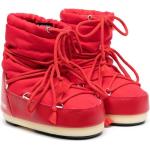 Botas rojas de goma con cordones  con cordones acolchadas Moon Boot Icon talla 34 para mujer 