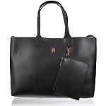 Tote bags negras Tommy Hilfiger Sport para mujer 