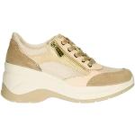 Zapatos derby beige de piel formales IGI&CO talla 40 para mujer 
