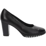 Zapatos negros de cuero de tacón IGI&CO talla 38 para mujer 