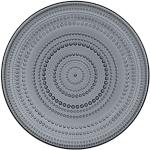 Iittala Kastehelmi 1057145 - Plato (315 mm), color gris