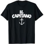 Camisetas estampada negras de encaje con cuello barco marineras de encaje talla S para hombre 