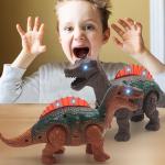 Figuras de plástico de animales de dinosaurios infantiles 