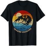 Imagine dragones mágicos y míticos de fantasía Camiseta