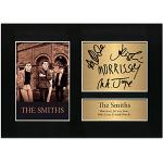 Impresión fotográfica impresa de The Smiths Morrissey Johnny Marr | Autógrafo A4, impresión fotográfica n.º 61