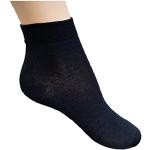 Infinity 12 pares de calcetines deportivos de puro algodón con hilo de Escocia elástico para hombre, Negro , 43-46