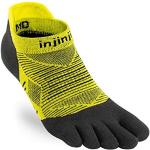 Injinji Run Lightweight No Show Toe Socks Limeade Size : 40-44