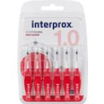 Interprox Cepillos Mini Cónicos Rojo 6 unidades