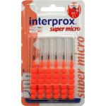 Interprox Cepillos Super Micro Naranja 6 unidades