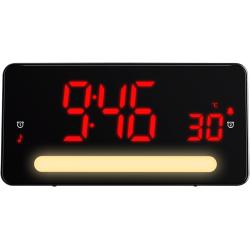 Inves - Radio Reloj Despertador CR600C Negro