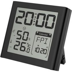 Inves - Reloj despertador Inves E0330STH con nivel de temperatura.