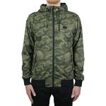 Iriedaily Gridstop Chaqueta, Hombre, Camou Olive, Extra-Large