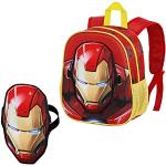 Mochilas escolares rojas Iron Man infantiles 