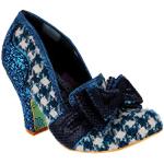 Zapatos azules de tacón Irregular Choice con lentejuelas talla 42 para mujer 