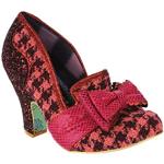 Zapatos rojos de cuero de tacón Irregular Choice talla 42 para mujer 