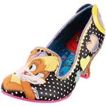 Zapatos multicolor de tacón Looney Tunes acolchados Irregular Choice talla 45 para mujer 