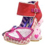 Zapatos rosas de tacón Irregular Choice talla 39 para mujer 