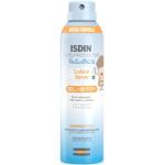 Spray solar sin aceite para la piel sensible con factor 50 rebajado de 200 ml Isdin en spray infantil 