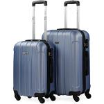 Set de maletas lila rebajadas con mango telescópico para mujer 