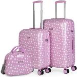 Set de maletas rosas con aislante térmico infantiles 