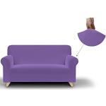 Fundas lila de poliester para sofá 