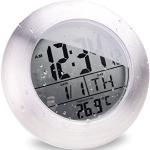 Itian Reloj Resistente al Agua para el Baño, LCD Reloj de Ducha Digital Reloj de baño Reloj de Ducha Impermeable Reloj, Tiempo del Termómetro del Calendario de la Pantalla