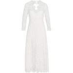 Vestidos blancos de algodón de encaje con escote V de encaje Ivy Oak talla M para mujer 
