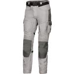 Pantalones grises de piel de motociclismo transpirables Doblados IXS con cinturón talla M 