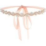 Cinturones rosas de Diamantes de vestir  formales con perlas Talla Única para mujer 