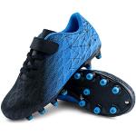 Zapatillas azules de goma con tacos con velcro talla 33 para mujer 