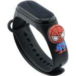 Relojes negros de pulsera rebajados Spiderman para mujer 